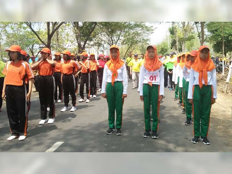 Gerak Jalan 17 Kilometer di Bojonegoro Diikuti 168 Peserta