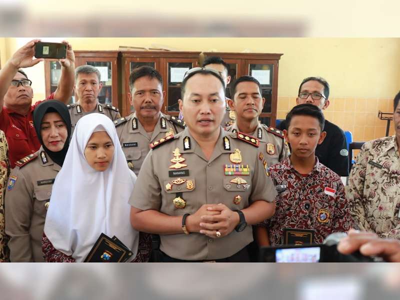 Kapolres Tuban Apresiasi Siswa SMK Rengel, Pembuat Si Penator, Alat Pendeteksi Narkotika