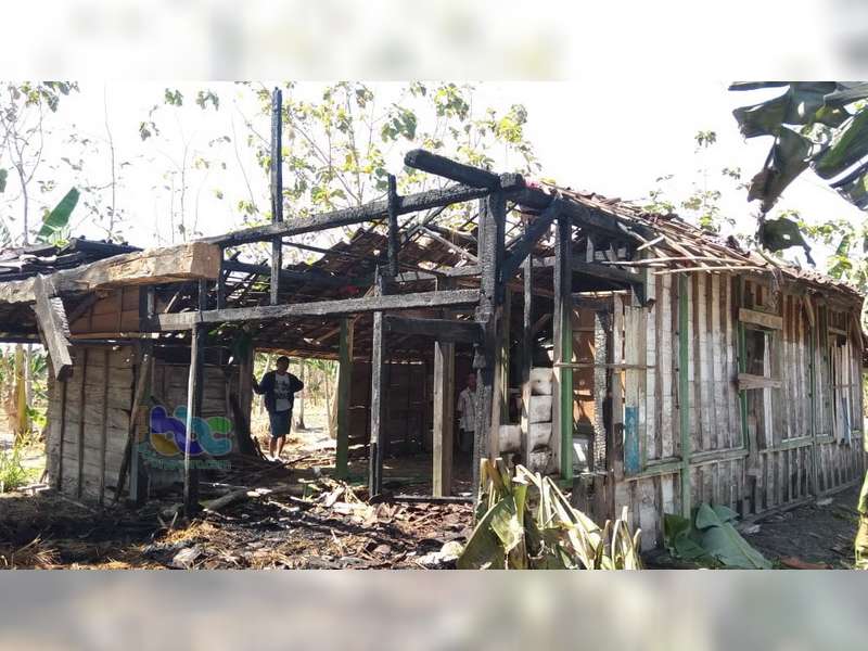 Kebakaran Hanguskan Rumah Warga Ngasem Bojonegoro, Diduga Akibat Korsleting Listrik
