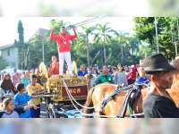 Pulang Kampung, Atlet Peraih Medali Emas Asian Games Asal Bojonegoro Disambut Ribuan Warga