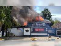 Millenium Pub & Karaoke Cepu, Ludes Terbakar