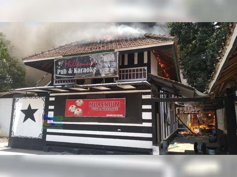 Kerugian Akibat Kebakaran Cafe Millenium Cepu, Diperkirakan Lebih Dari Rp 200 Juta