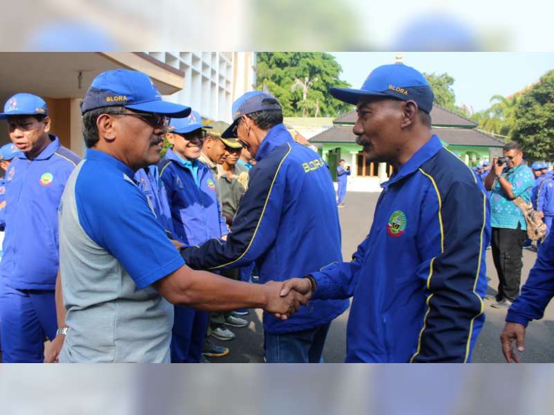 Bupati Blora Lepas Atlet Porprov Jateng 2018