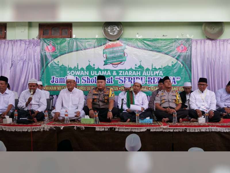Kapolres Tuban Hadiri Istighosah di Ponpes Langitan