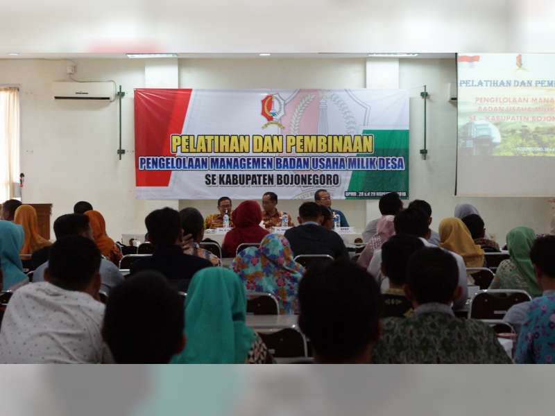 Pemkab Bojonegoro Harap BUMDes Dapat Tingkatkan Perekonomian Desa