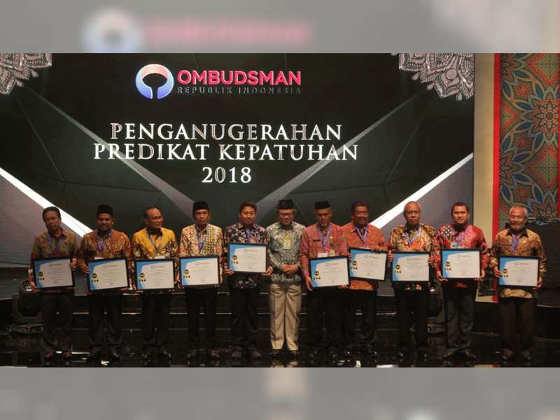 Pemkab Bojonegoro Raih Predikat Kepatuhan Tinggi dalam Standar Pelayanan Publik