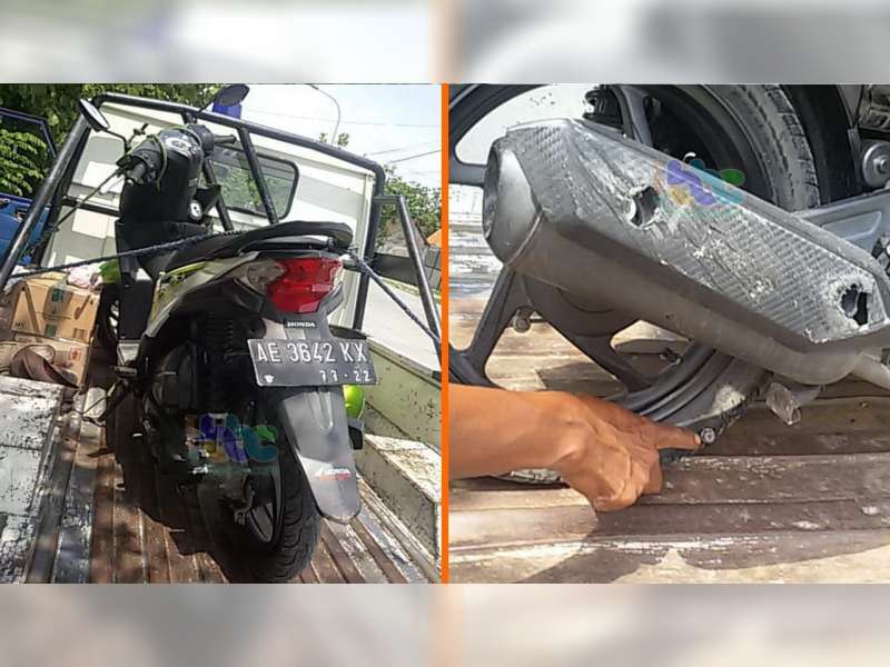Terjatuh Akibat Pecah Ban, Seorang Pembonceng Motor di Padangan Meninggal Dunia