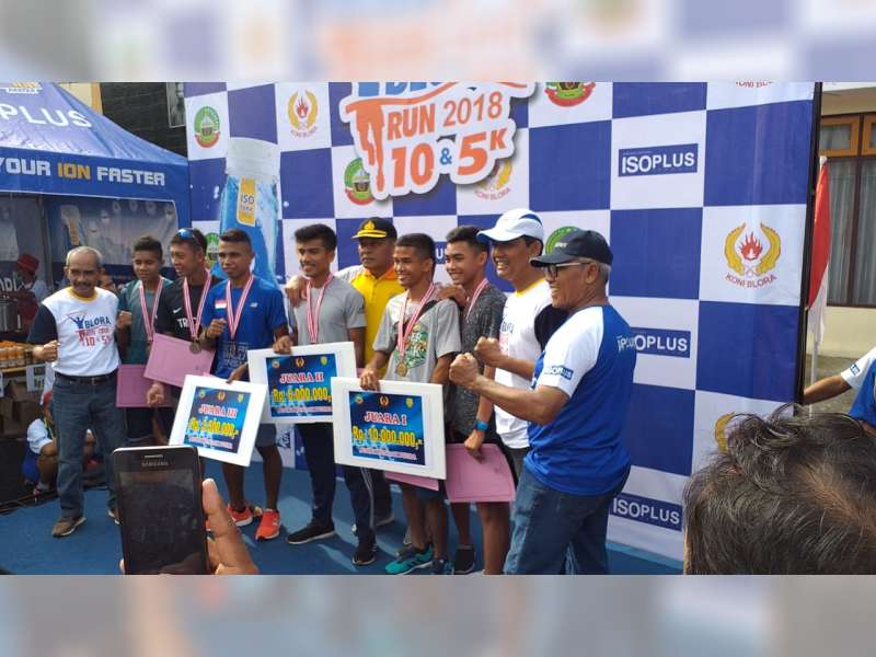 Inilah Juara Lomba Lari Blora Run 2018