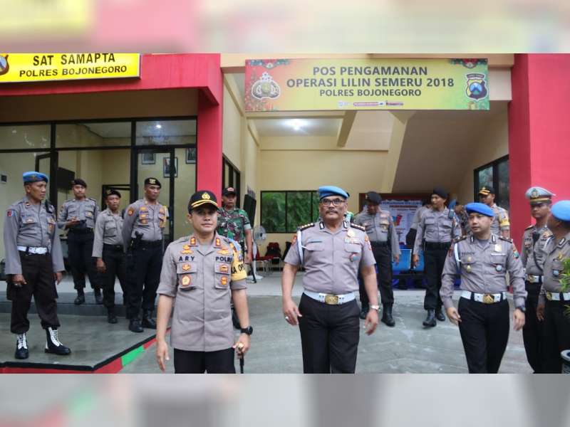 Div Propam Polri Pantau Pelaksanaan Operasi Lilin 2018 di Bojonegoro