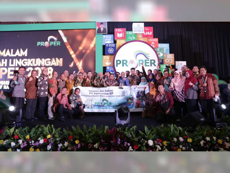 Pertamina EP Asset 4 Sukowati Field Raih Predikat Proper Hijau