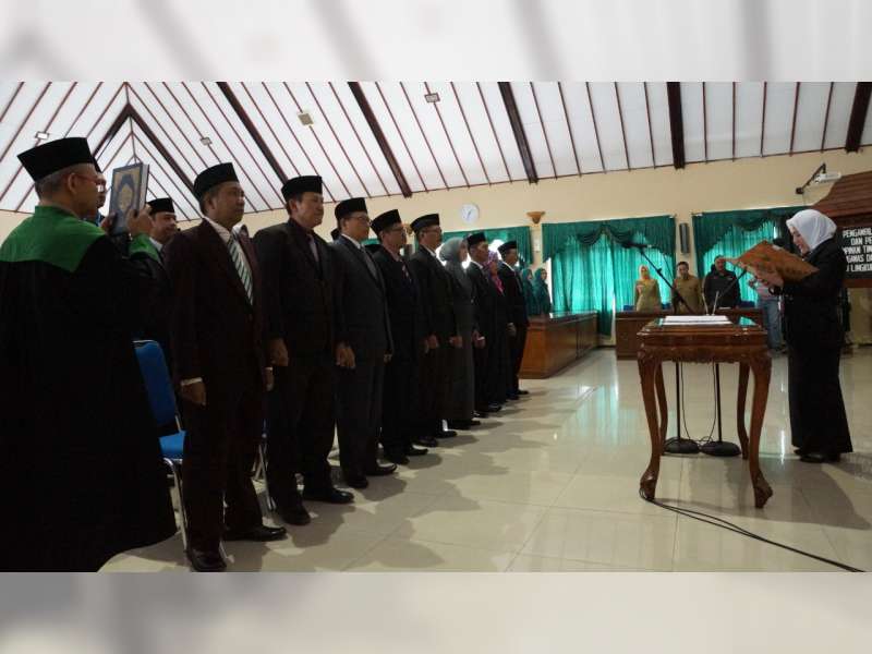 Inilah Nama-Nama Pejabat Eselon Yang Baru Dilantik Bupati Bojonegoro
