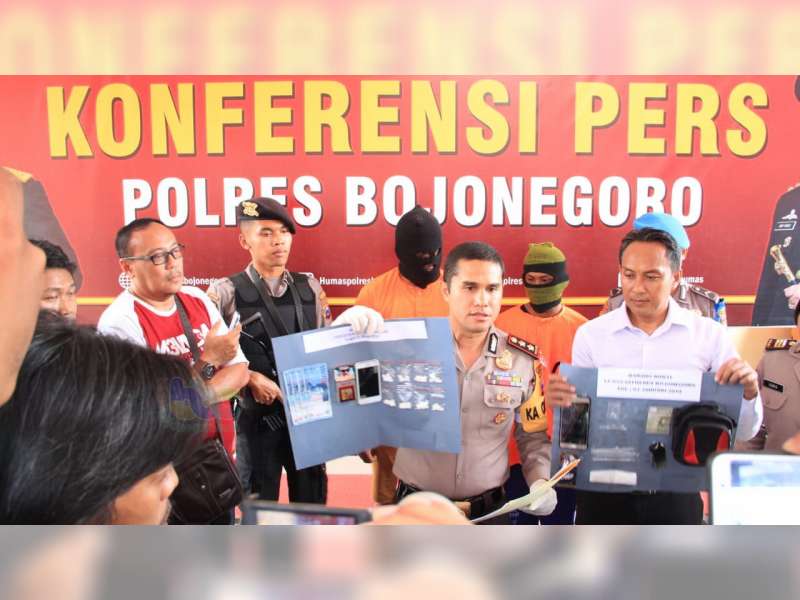 Polisi Bojonegoro Tangkap Remaja Asal Medan, Yang Kedapatan Miliki Sabu-Sabu