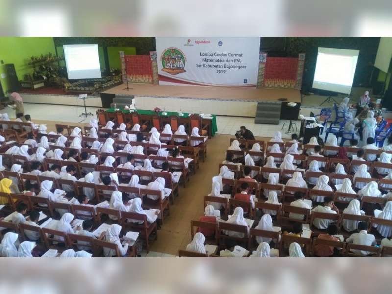 Lomba Cerdas Cermat Matematika dan IPA Bojonegoro 2019 Dibuka