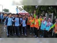 PPSDM Cepu, Gelar Jalan Sehat dan Senam Bersama