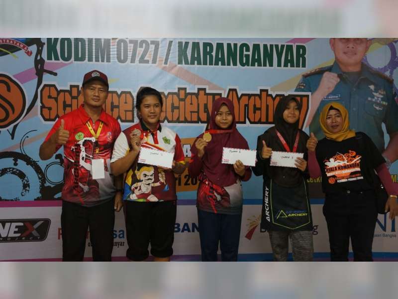 Atlet Panahan Blora, Raih Empat Medali Emas