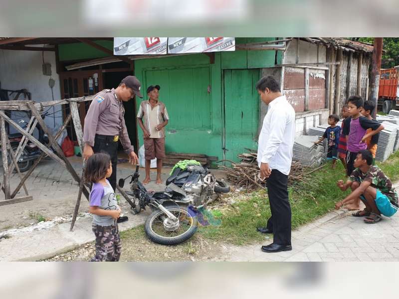 Motor Ditabrak Kereta Api di Kapas Bojonegoro, Pengendara Motor Selamat
