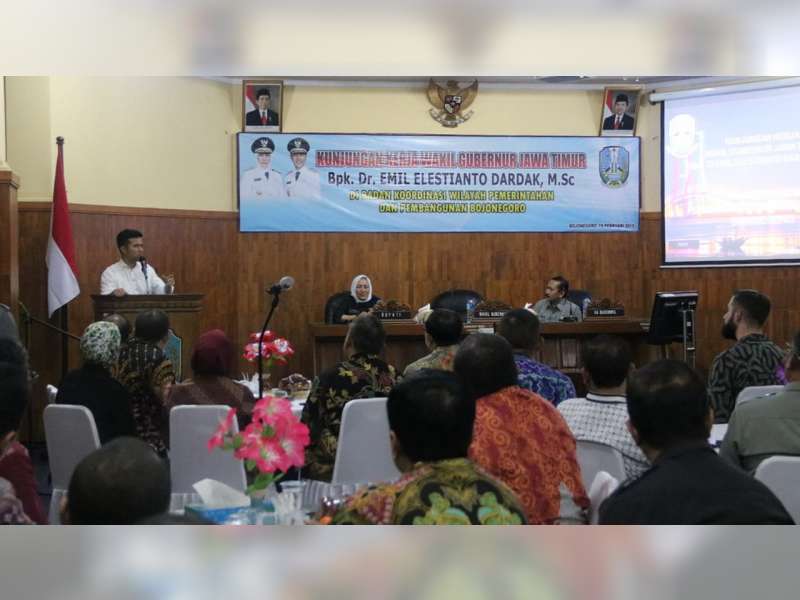 Wakil Gubernur Jawa Timur Lakukan Kunjungan Kerja Pertama di Bojonegoro