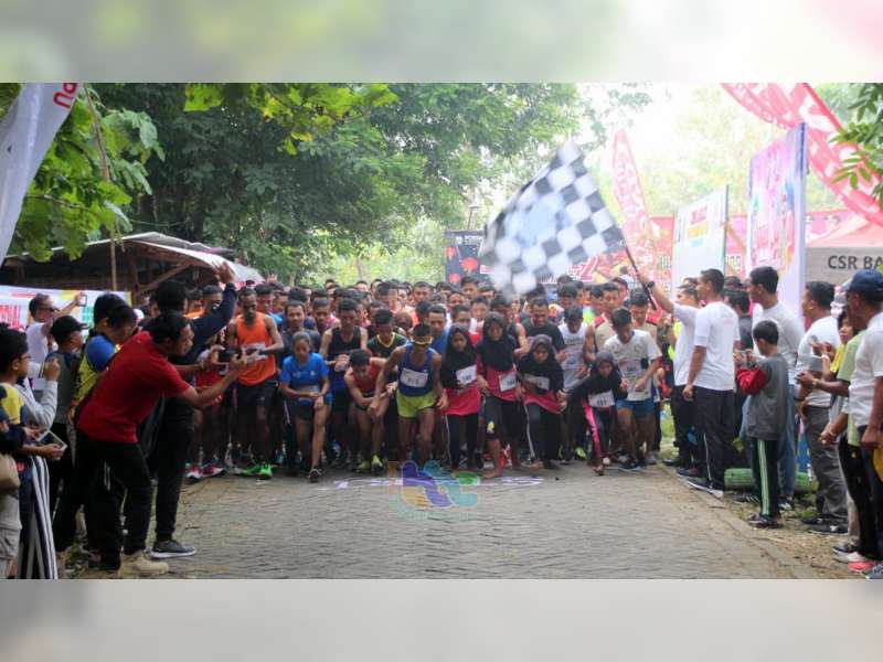 Sat Lantas Polres Bojonegoro Gelar Grobogan Colour Run 5K