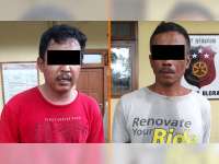 Sat Reskrim Polres Blora Ringkus Dua Pelaku Pembobol Konter HP