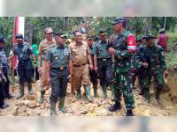 Tim Pengawas dan Evaluasi dari Mabes TNI&nbsp;AD Tinjau Lokasi TMMD di Blora