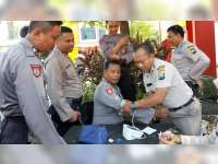 Polres Bojonegoro Laksanakan Pemeriksaan Kesehatan, Anggota Pengamanan&nbsp;TPS