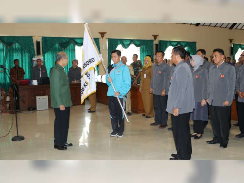 Pengurus KONI Kabupaten Bojonegoro Masa Bhakti 2019-2023, Dilantik