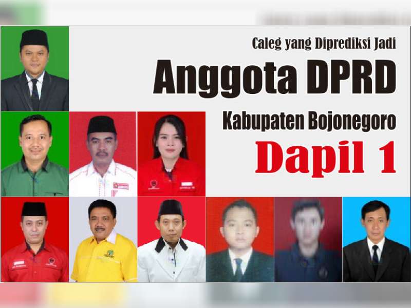Profil Caleg Yang Bakal Lolos Jadi Anggota DPRD Kabupaten Bojonegoro Dapil 1
