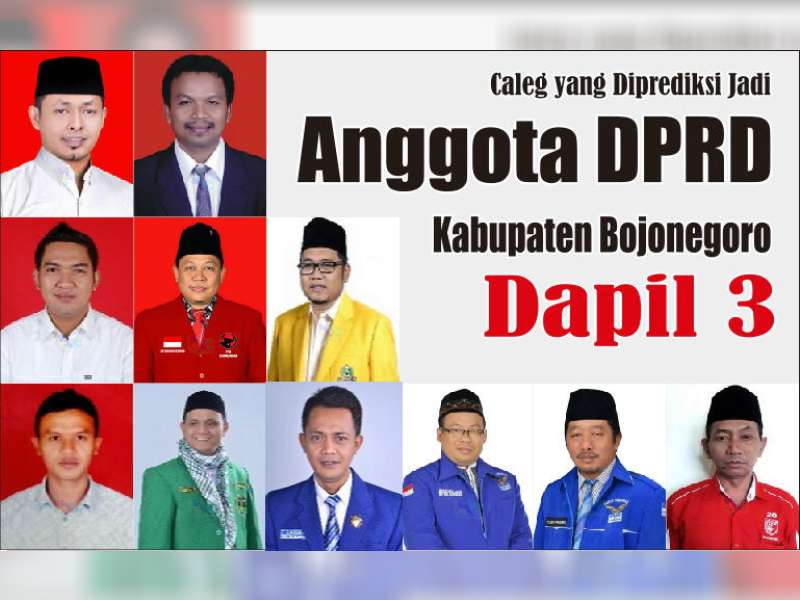Profil Caleg Yang Diperkirakan Lolos Jadi Anggota DPRD Kabupaten Bojonegoro Dapil 3