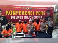 Polres Bojonegoro Tangkap Seorang Pengedar Narkotika Jenis Sabu-Sabu