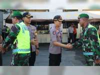 Jaga Sinergitas, Polres dan Kodim Bojonegoro Gelar Halal Bihalal Bersama