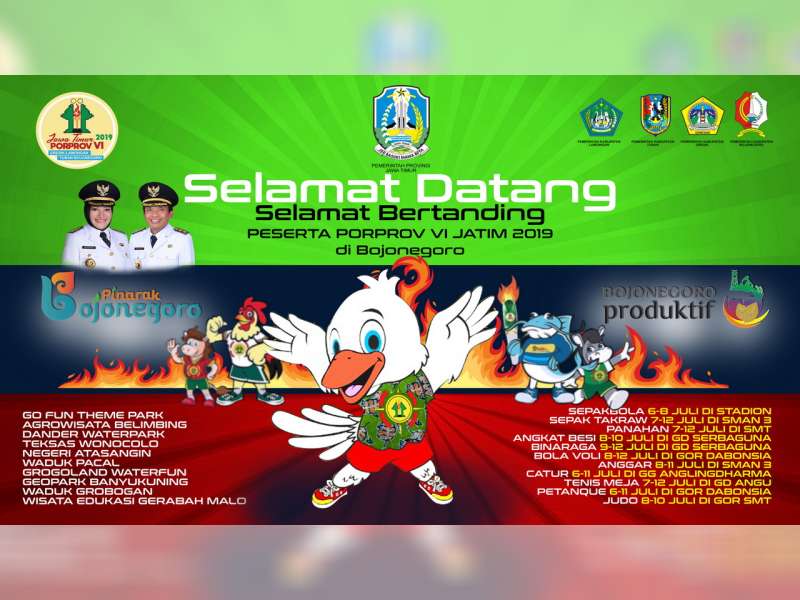 Bojonegoro Siap Jadi Tuan Rumah Pekan Olahraga Provinsi Jawa Timur 2019