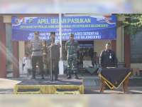 Wakil Bupati Bojonegoro Pimpin Apel Gelar Pasukan Pengamanan Pilkades Serentak 2019