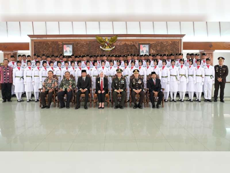 Inilah Nama-Nama Anggota Paskibraka Kabupaten Bojonegoro Tahun 2019