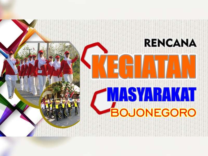 Rencana Kegiatan Masyarakat Bojonegoro 17 Agustus 2019