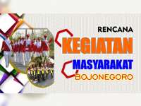 Rencana Kegiatan Masyarakat Bojonegoro 17 Agustus 2019