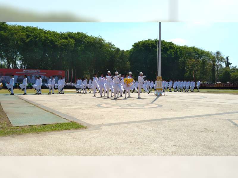 Inilah Pengibar Bendera Dalam Upacara Peringatan Detik-Detik Proklamasi di Bojonegoro