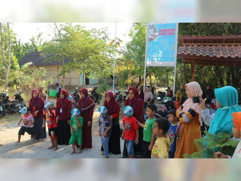 Lomba Hari Kemerdekaan di Rumah Belajar Kampung Ilmu Bojonegoro Berlangsung Seru