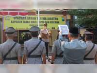 Kapolres Bojonegoro Pimpin Serah Terima Jabatan Kapolsek Jajaran
