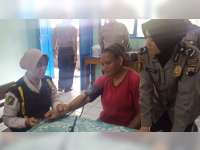 Polres Blora Beri Pemeriksaan Kesehatan Gratis Bagi Pelajar Papua Yang Tinggal di Blora