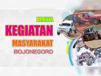 Rencana Kegiatan Masyarakat Bojonegoro 7 September 2019