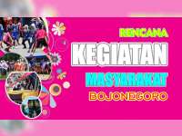 Rencana Kegiatan Masyarakat Bojonegoro 8 September 2019