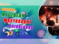 Rencana Kegiatan Masyarakat Bojonegoro 10 September 2019