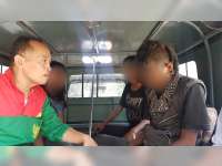 Polisi Bersama Satpol PP di Sumberrejo Bojonegoro, Razia Anak Punk, Tiga Anak Diamankan