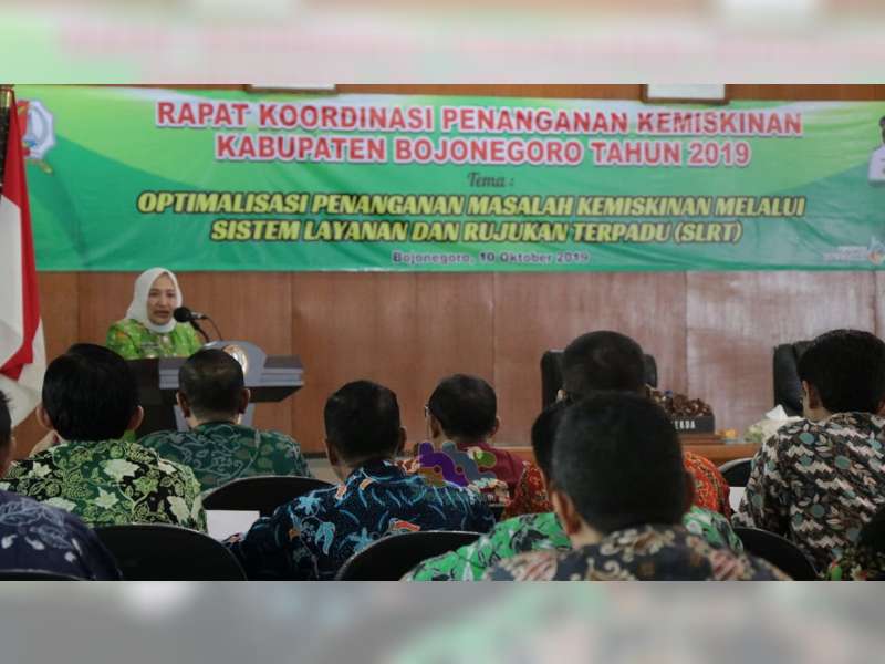 Pemkab Bojonegoro Gelar Rakor Optimalisasi Penanganan Masalah Kemiskinan