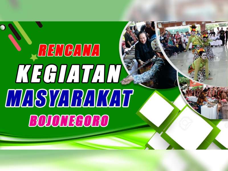 Rencana Kegiatan Masyarakat Bojonegoro 12 Oktober 2019