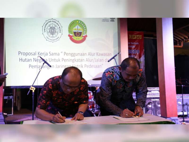 Tingkatkan Pembangunan Wilayah Hutan, Pemkab Blora Jalin Kerja Sama dengan UGM