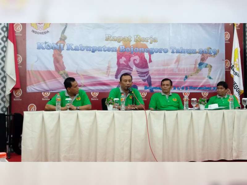 KONI Bojonegoro Gelar Rapat Kerja, Bahas Program Kerja 2020