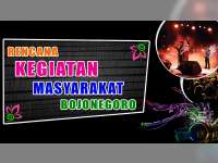 Rencana Kegiatan Masyarakat Bojonegoro 19 November 2019