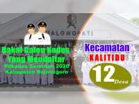 Bakal Calon Kades yang Mendaftar dalam Pilkades 2020, Kecamatan Kalitidu Bojonegoro