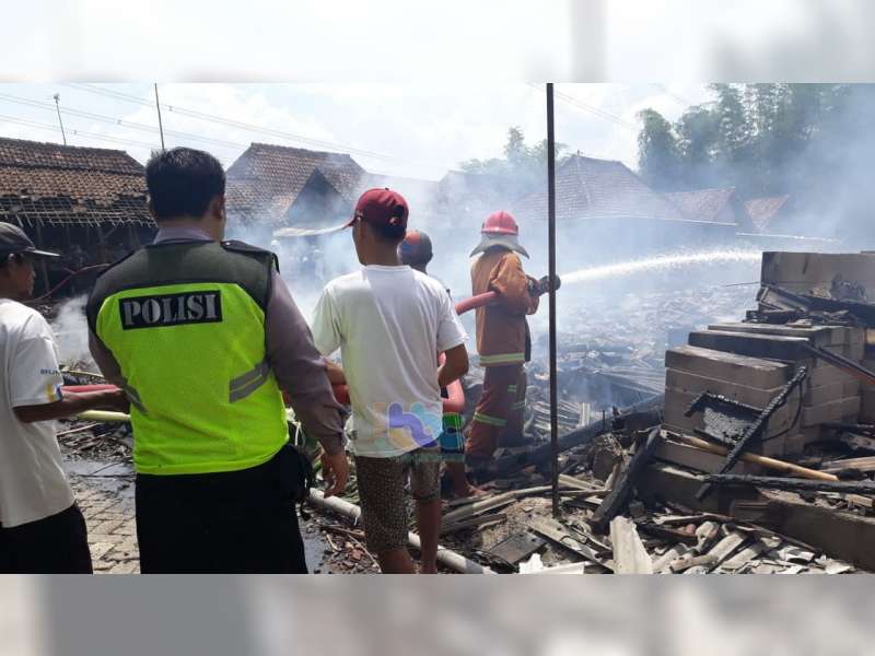 3 Rumah Warga Kedungadem Bojonegoro Ludes Terbakar, Kerugian Capai Rp 190 Juta